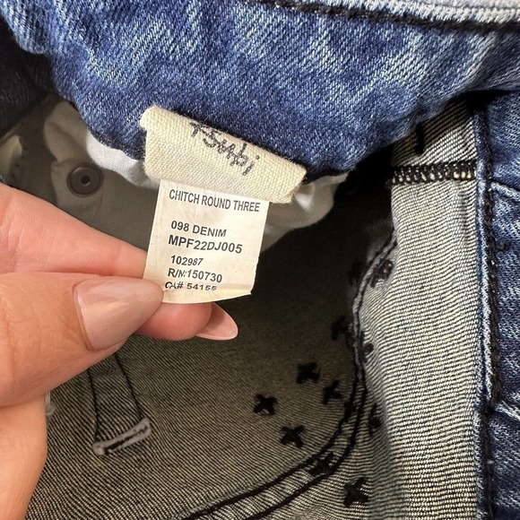 Men's Ksubi Chitch Round Three Skinny Jeans Blue Size 38 - Picture 4 of 5